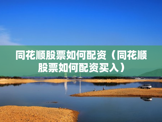 同花顺股票如何配资（同花顺股票如何配资买入）