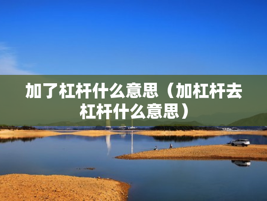 加了杠杆什么意思（加杠杆去杠杆什么意思）