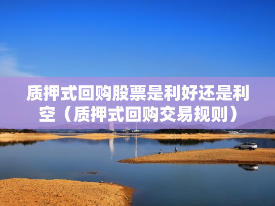 质押式回购股票是利好还是利空（质押式回购交易规则）