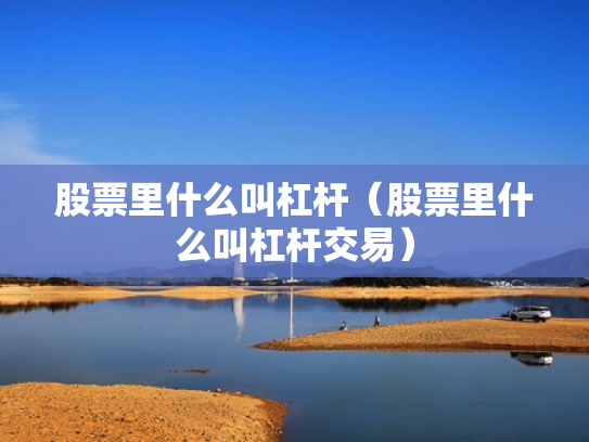 股票里什么叫杠杆（股票里什么叫杠杆交易）