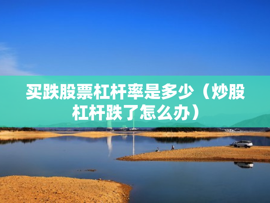 买跌股票杠杆率是多少（炒股杠杆跌了怎么办）
