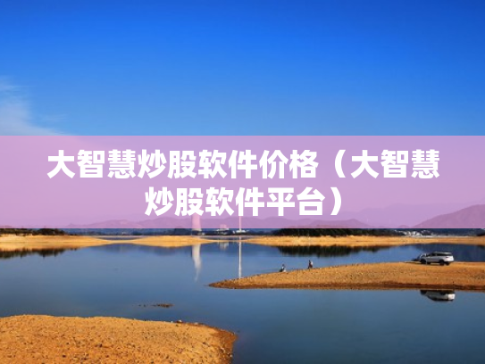 大智慧炒股软件价格（大智慧炒股软件平台）
