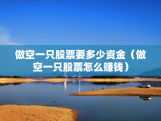 做空一只股票要多少资金（做空一只股票怎么赚钱）