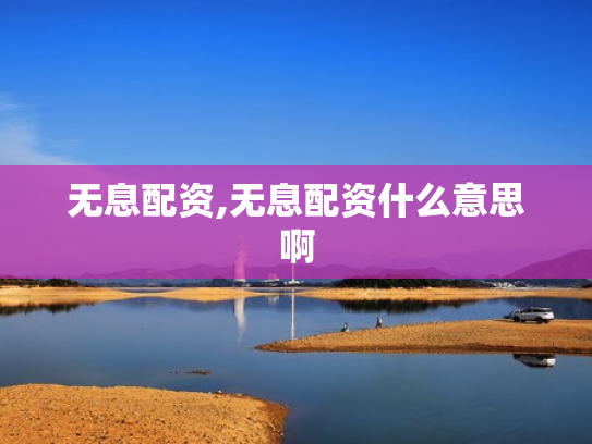 无息配资,无息配资什么意思啊