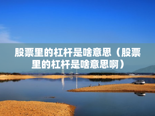股票里的杠杆是啥意思（股票里的杠杆是啥意思啊）