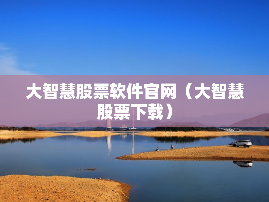 大智慧股票软件官网（大智慧股票下载）