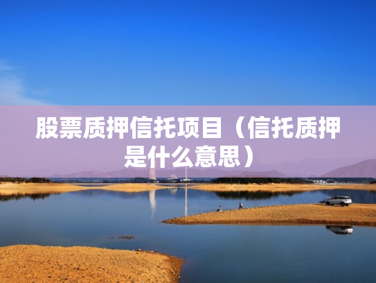 股票质押信托项目（信托质押是什么意思）