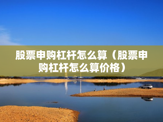 股票申购杠杆怎么算（股票申购杠杆怎么算价格）