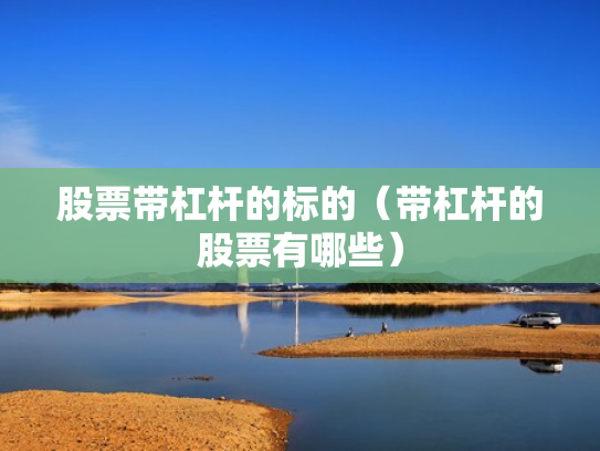 股票带杠杆的标的（带杠杆的股票有哪些）