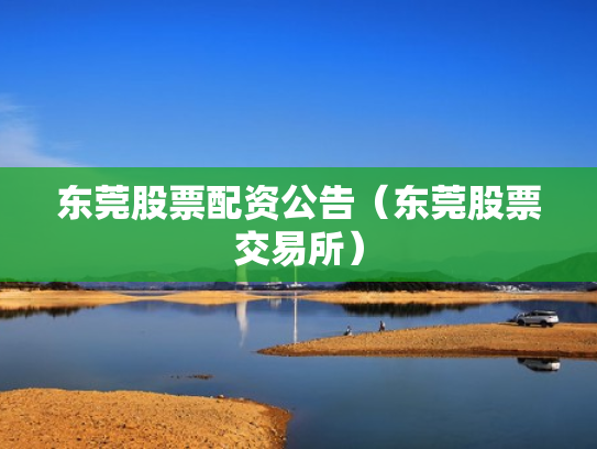 东莞股票配资公告（东莞股票交易所）